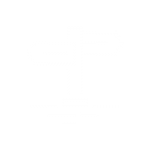 Magyarországi túra: Fehér, kétirányú túraútjelző tábla hegyi panoráma túra és természetjárás útvonalán, balra és jobbra mutató nyilakkal. Tekeregj.hu