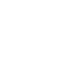 Magyarországi túra: Fehér, mozgást sugalló bicikli körvonal világosszürke háttéren, természetjárás vagy hegyi túra hangulatát idézve. Tekeregj.hu